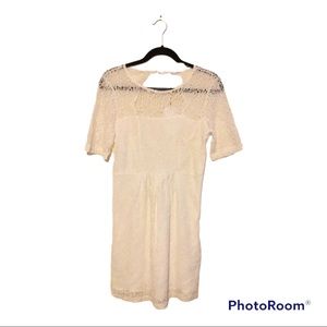 O2 Collection Lace Dress White Size Small #144